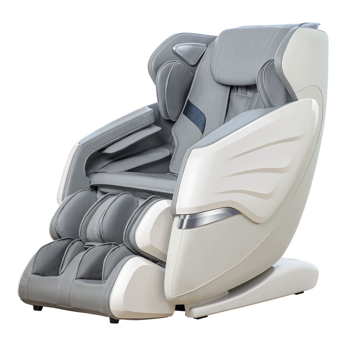 Bosscare - Brand New Update Gr8686 Massage Chairs With Ai Voice, App Control Sl Track Zero Gravity Full Body Massage Recliner - Gray