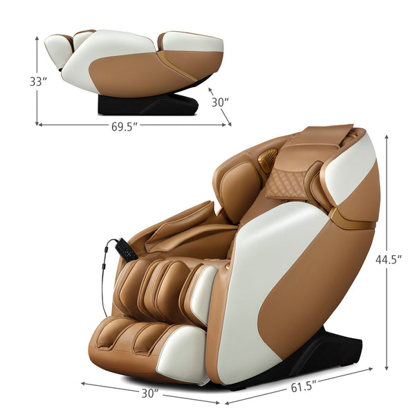 Giantex Full Body Zero Gravity Massage Chair Recliner W/ SL Track Heat