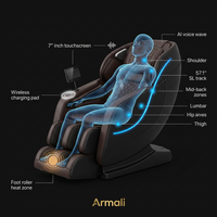 4D Massage Chairs Full Body,Zero Gravity Sl-Track Shiatsu Massage Chair Recliner,Core Heating,20 Massage Techniques,Deep Yoga Stretch,Foot Rollers, Ai Voice,Touch Screen,Wireless Charging — How It Works