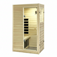 Infrared Sauna Built to Transform Your Practice, European Aspen Wood, 905W Carbon Panels, Bluetooth Speakers