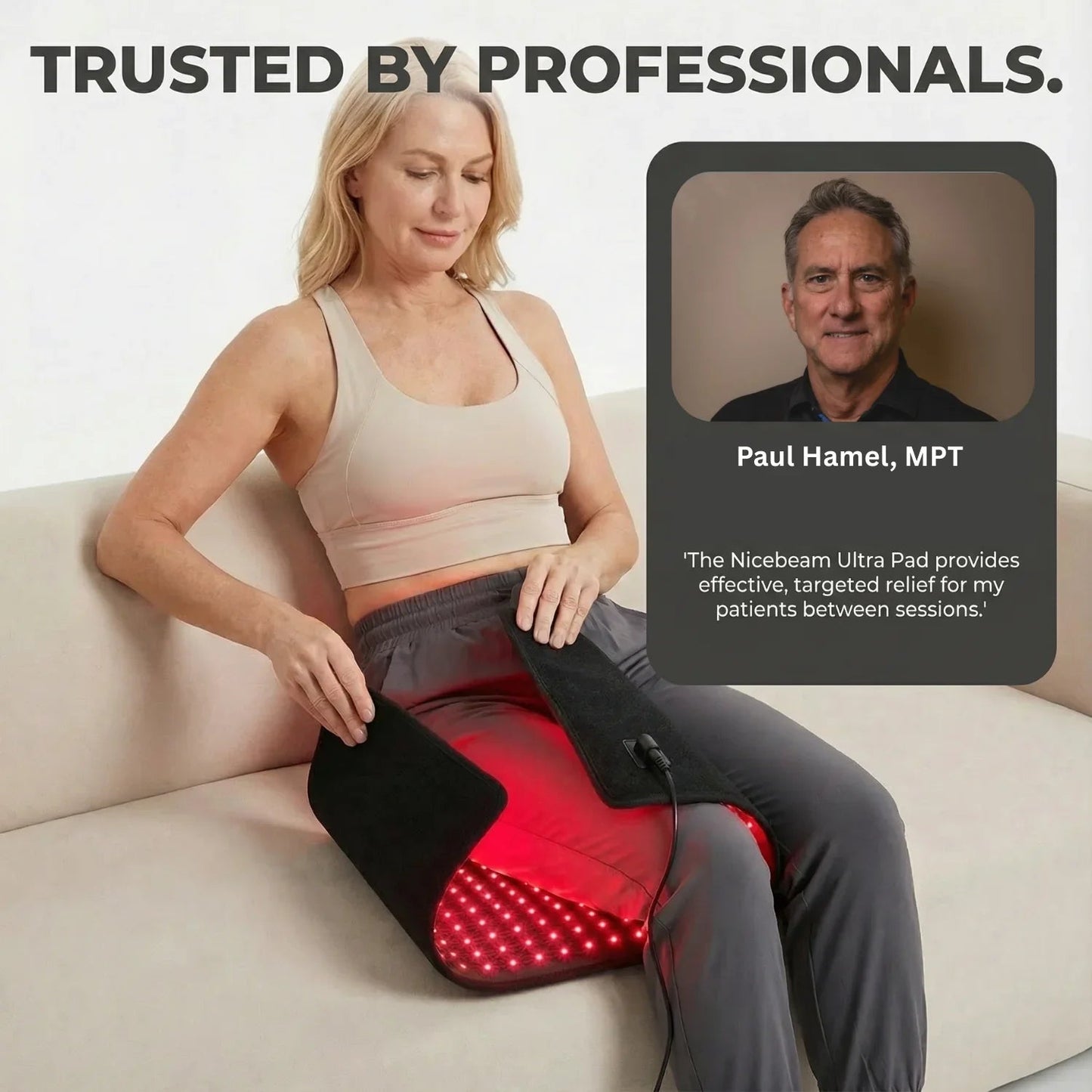 Nicebeam Red Light Therapy Ultra Pad for Full Body